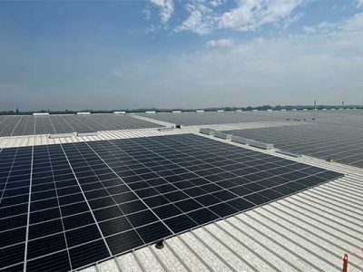 Industrial Solar Panel System Installation